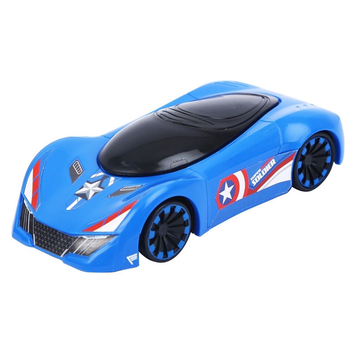 مارفل السيارة السريعة سحب للخلف إصدار كابتن أمريكا، للجنسين، من عمر 3 إلى 4 سنوات
