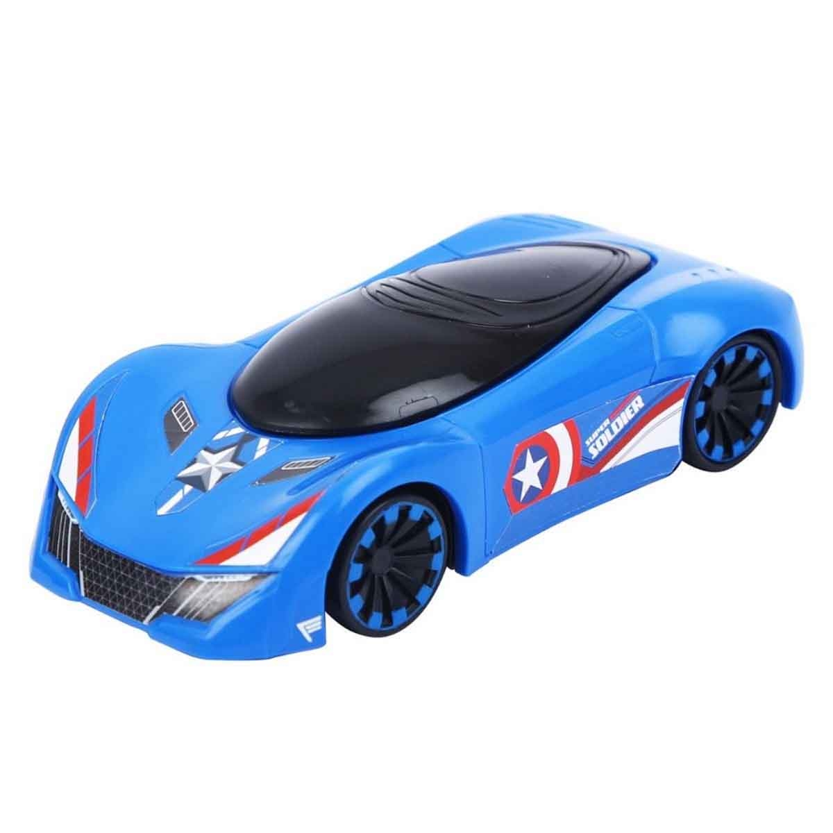 مارفل السيارة السريعة سحب للخلف إصدار كابتن أمريكا، للجنسين، من عمر 3 إلى 4 سنوات