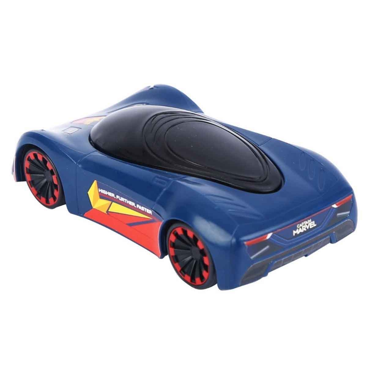 Marvel Mightiest Racers Pull-Back Captain Marvel Edition Car Unisex, 3-4 Years