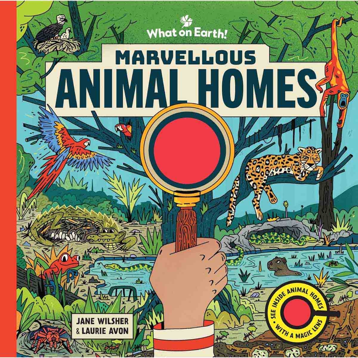 Marvellous Animal Homes: A Magic Lens Book by Jane Wilsher - 11-09-2025