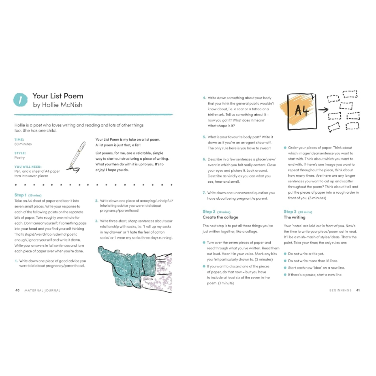 Maternal Journal : دليل إبداعي لكتابة المذكرات خلال الحمل والولادة وما بعدهما تأليف لورا غودفري-إيزاكس وسامانثا ماغوان - 21 أكتوبر 2021