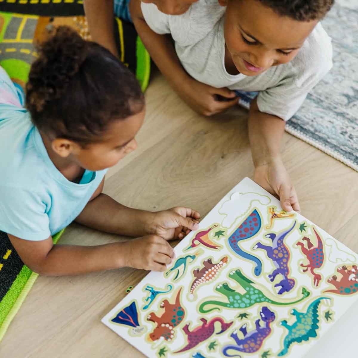 Melissa & Doug Habitats Reusable Sticker Pad with 150+ Reusable Stickers Unisex, 3-4 Years