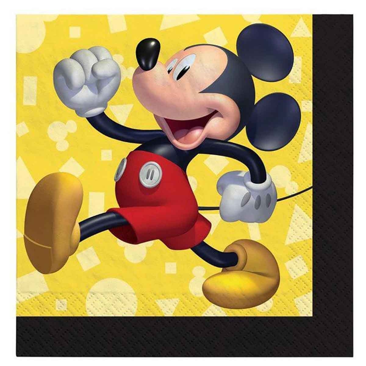 ميكي ماوس مجموعة مناديل مشروبات فوريفر عدد 16 قطعة