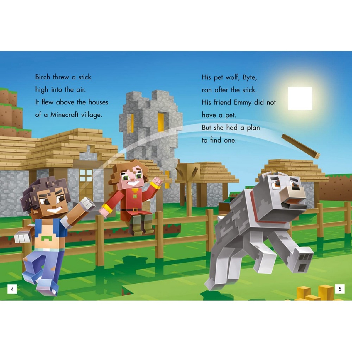 Minecraft Young Readers: Mobs in the Overworld by Mojang AB - 5 Aug 2021