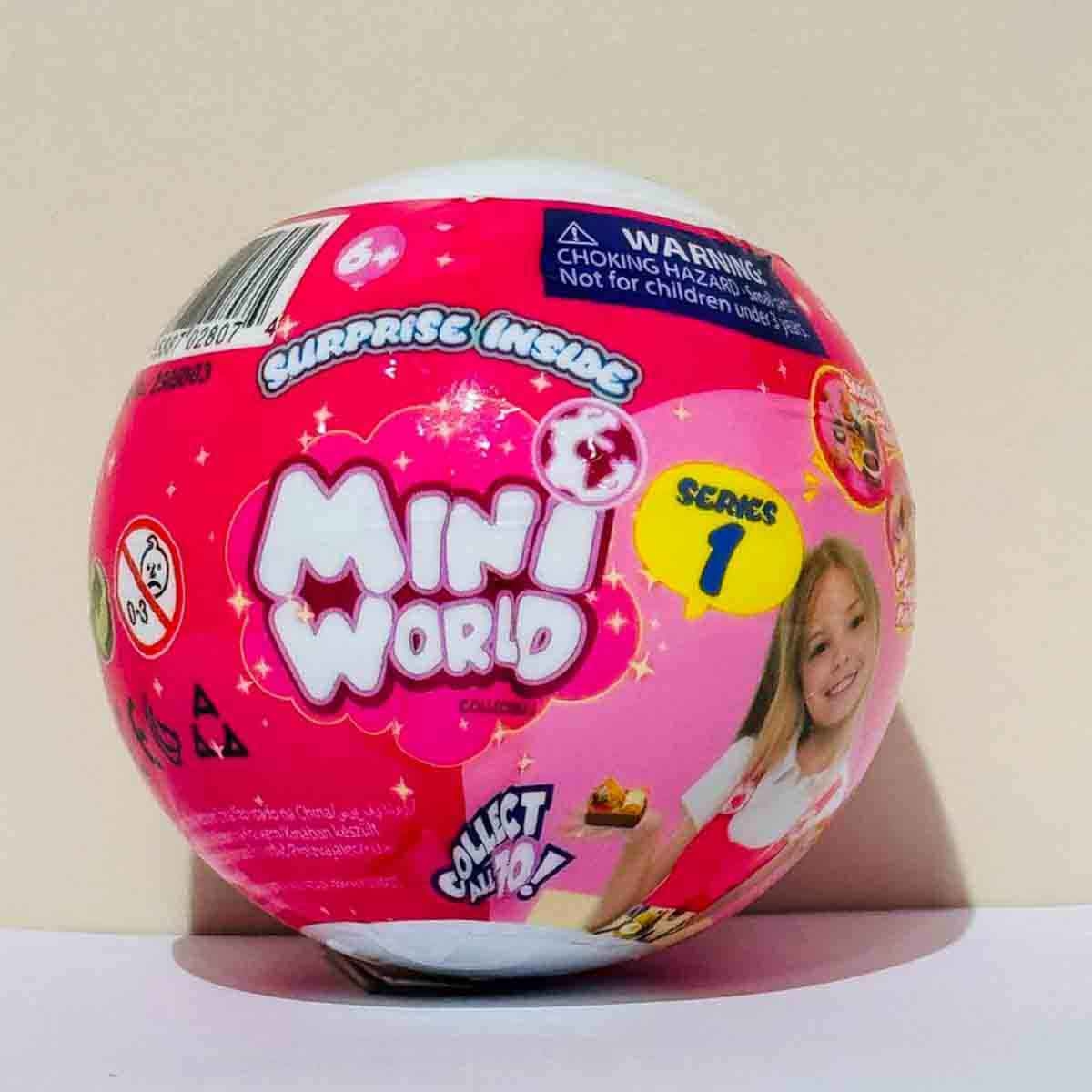 ميني وورلد مجموعة مطبخ للفتيات عمر 5-7 سنوات