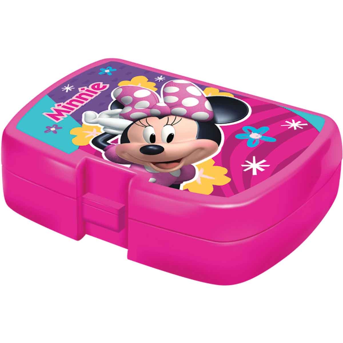 Minnie Mouse 5-in-1 16” Trolley Bag, Lunch Box, Water Bottle, Pencil Case & Lunch Bag Kit
