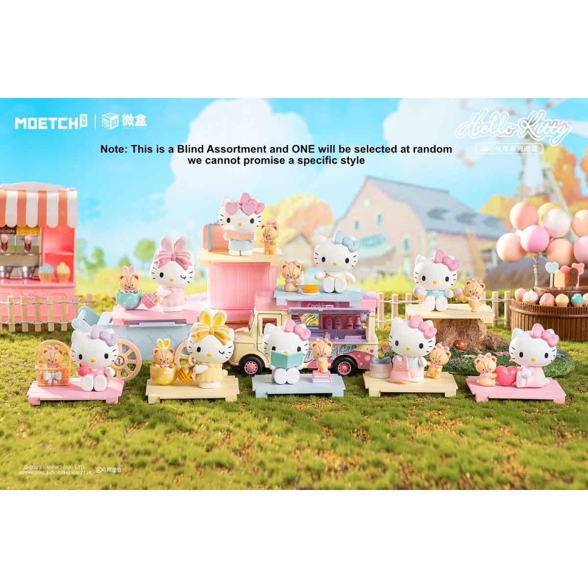 موتش بين مجموعة هيلو كيتي سويت هارت بلايميت – صندوق مفاجآت مصغّر للبنات، 5-7 سنوات