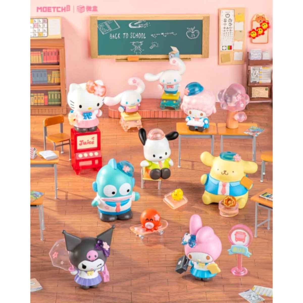 موتش بين مجموعة سانريو أكاديمية النجوم – صندوق مفاجآت مصغّر للبنات، 5-7 سنوات