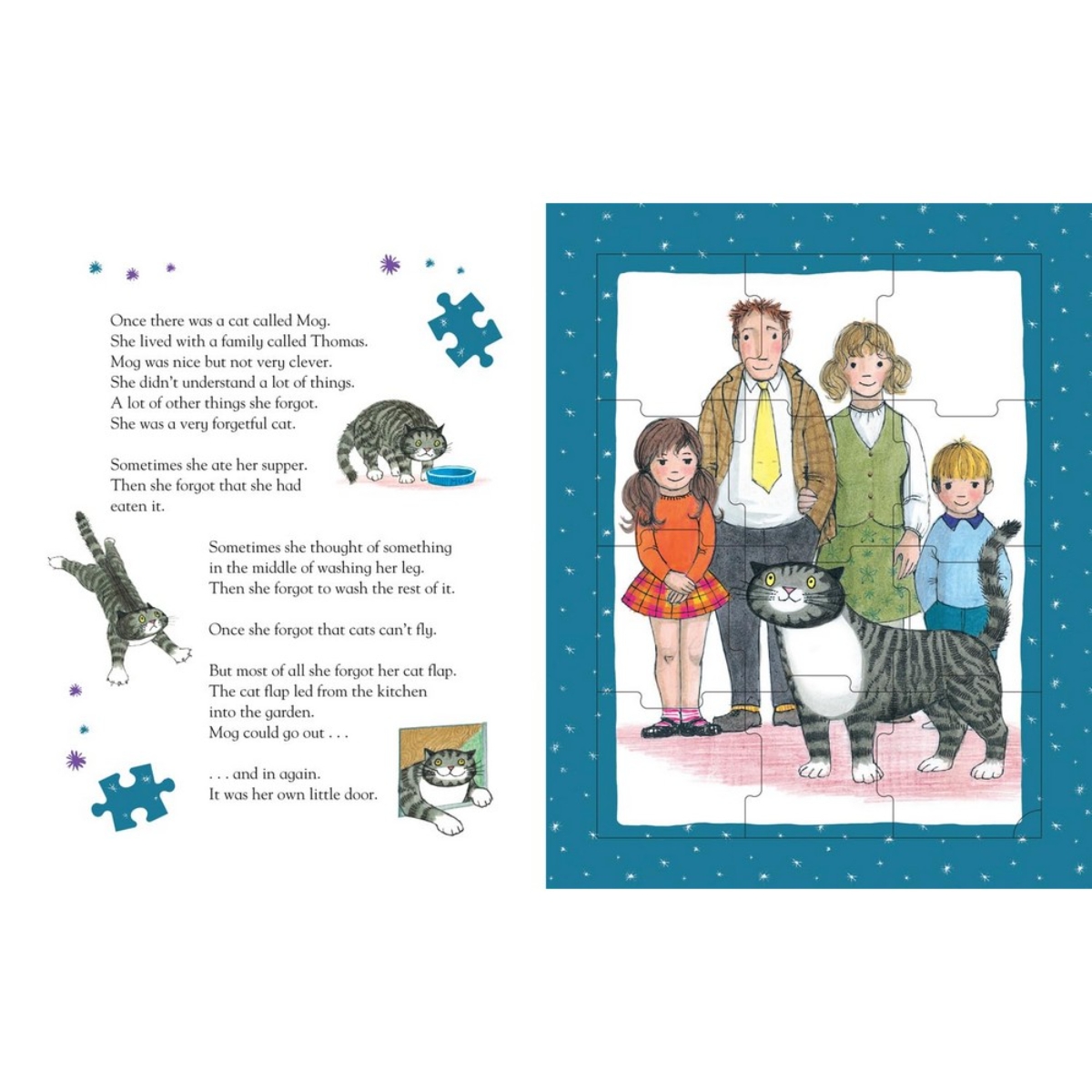 Mog the Forgetful Cat Jigsaw Book: من تأليف جوديث كير - 15 أكتوبر 2024