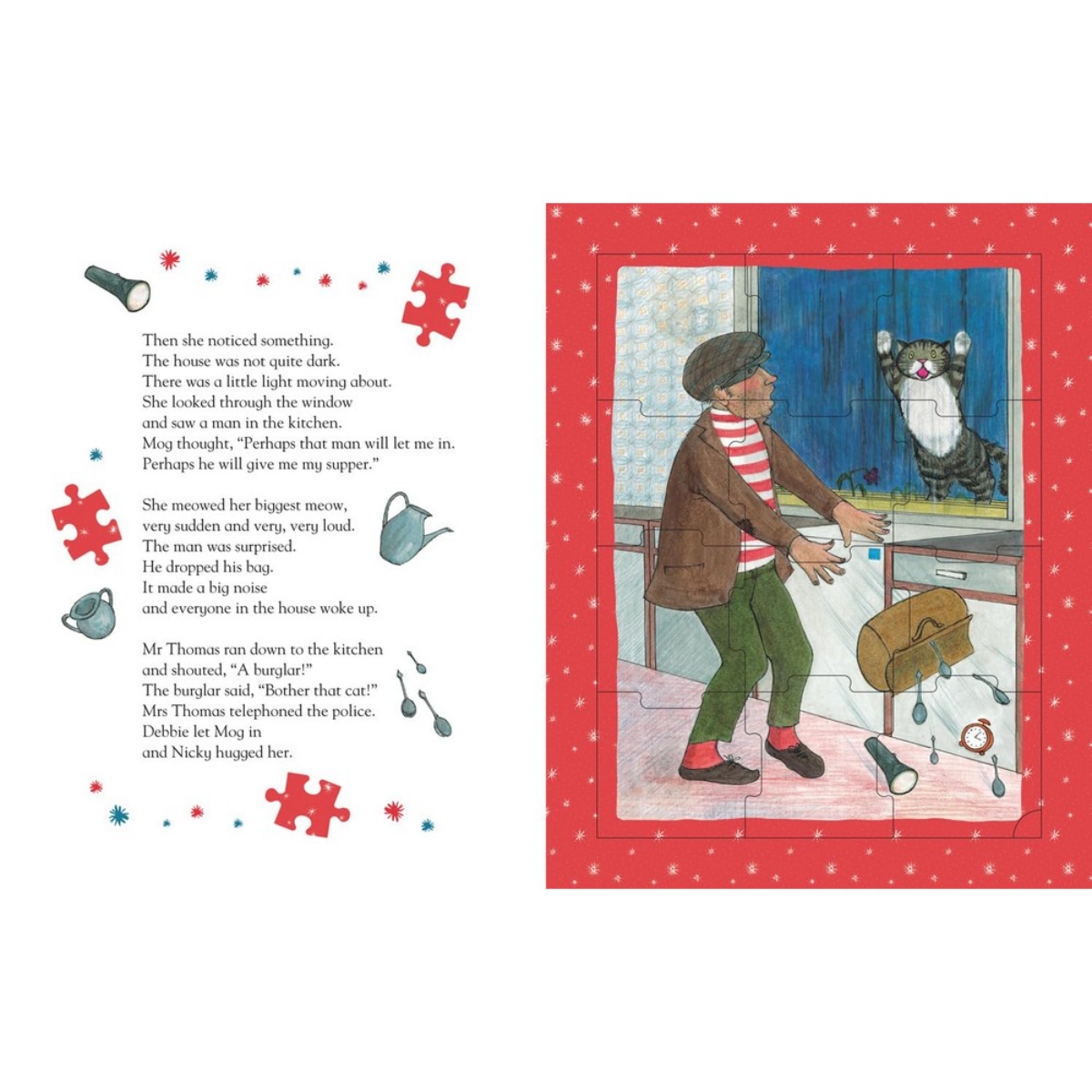 Mog the Forgetful Cat Jigsaw Book: من تأليف جوديث كير - 15 أكتوبر 2024