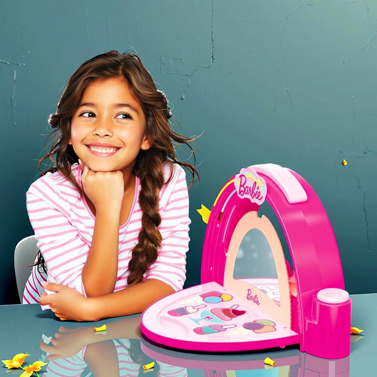 Mondo Ice Cream Shop Barbie Makeup Set Girls, 5-7 Years