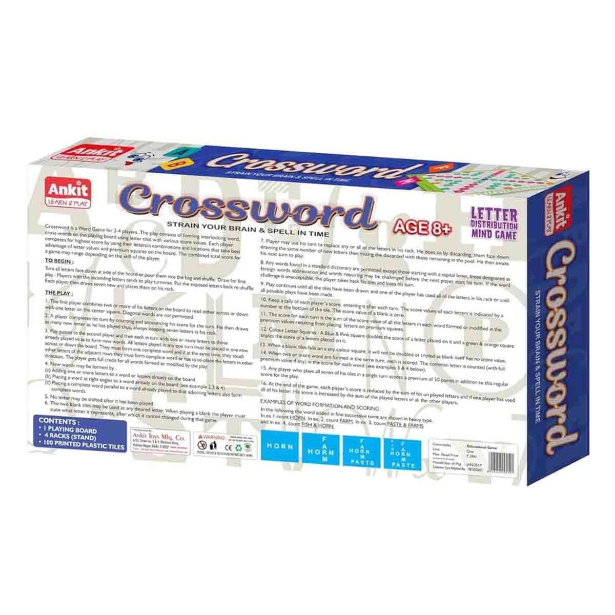 Monopoly Deal Harry Potter with Ankit Toys Deluxe Chess & Crossword Board Game Bundle Pack Unisex, 8-10 Years