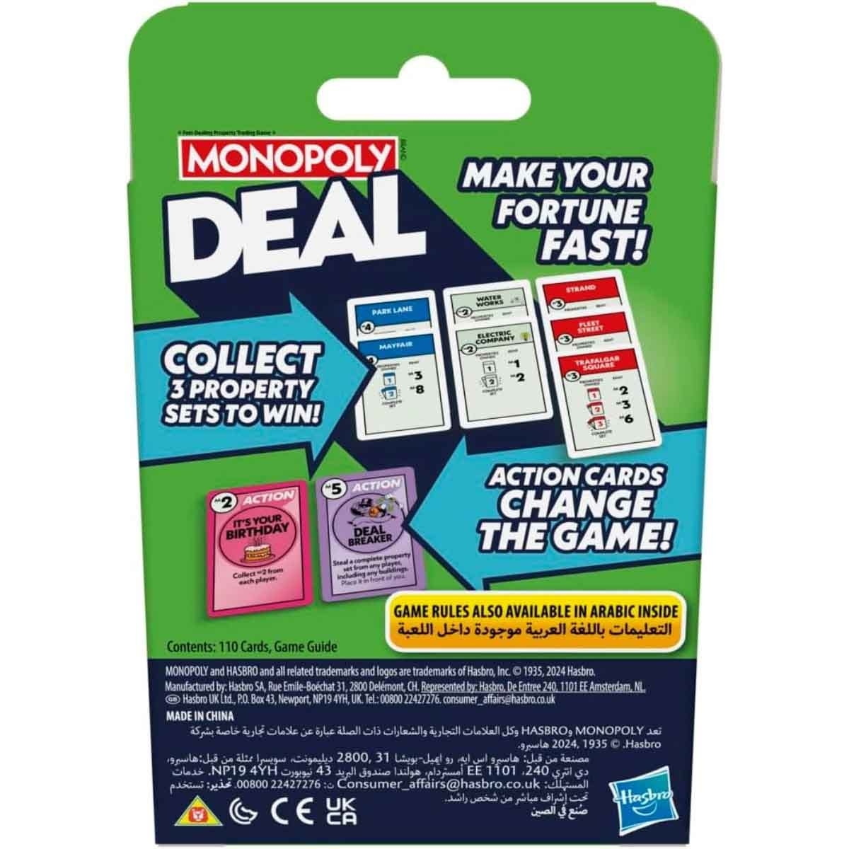 Monopoly Deal Refresh with Clue Cluedo Conspiracy & Ankit Toys Sequel Numbers Board Game Bundle Unisex, 13+ Years