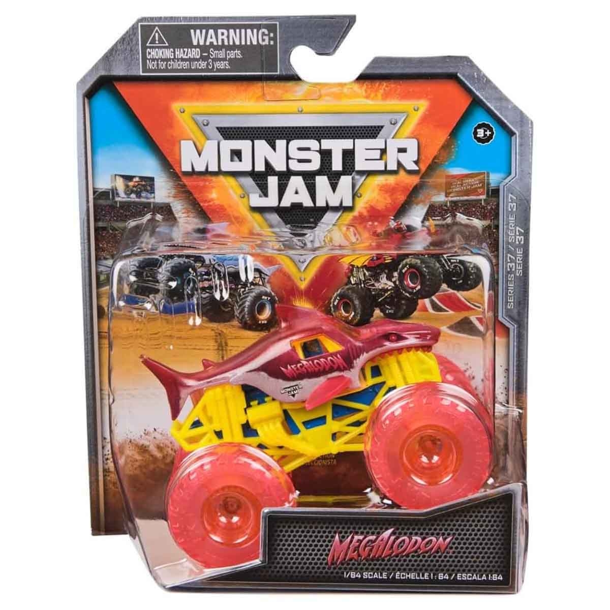 مونستر جام شاحنة ميغالودون 1:64 للجنسين، عمر 3-4 سنوات