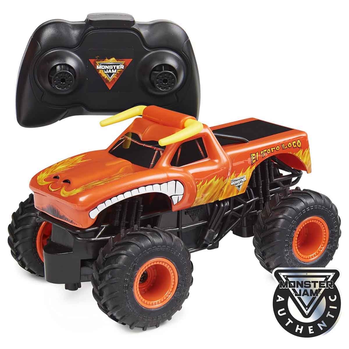 Monster Jam RC 1:24th Scale El Toro Loco Truck Unisex, 5-7 Years