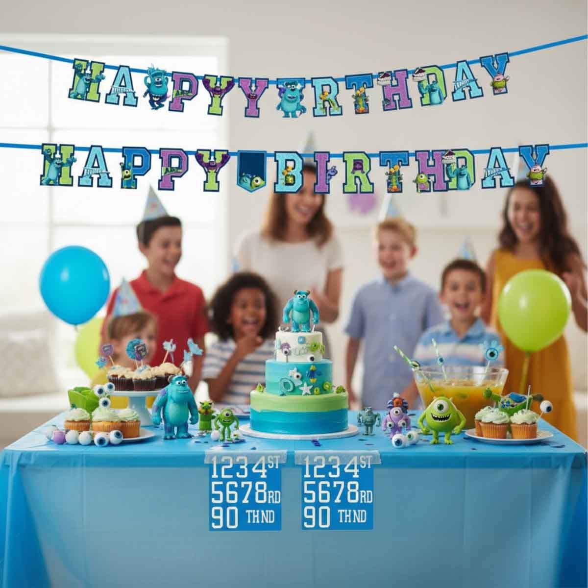 مونسترز يونيفرسيتي لافتة حروف Add-An-Age