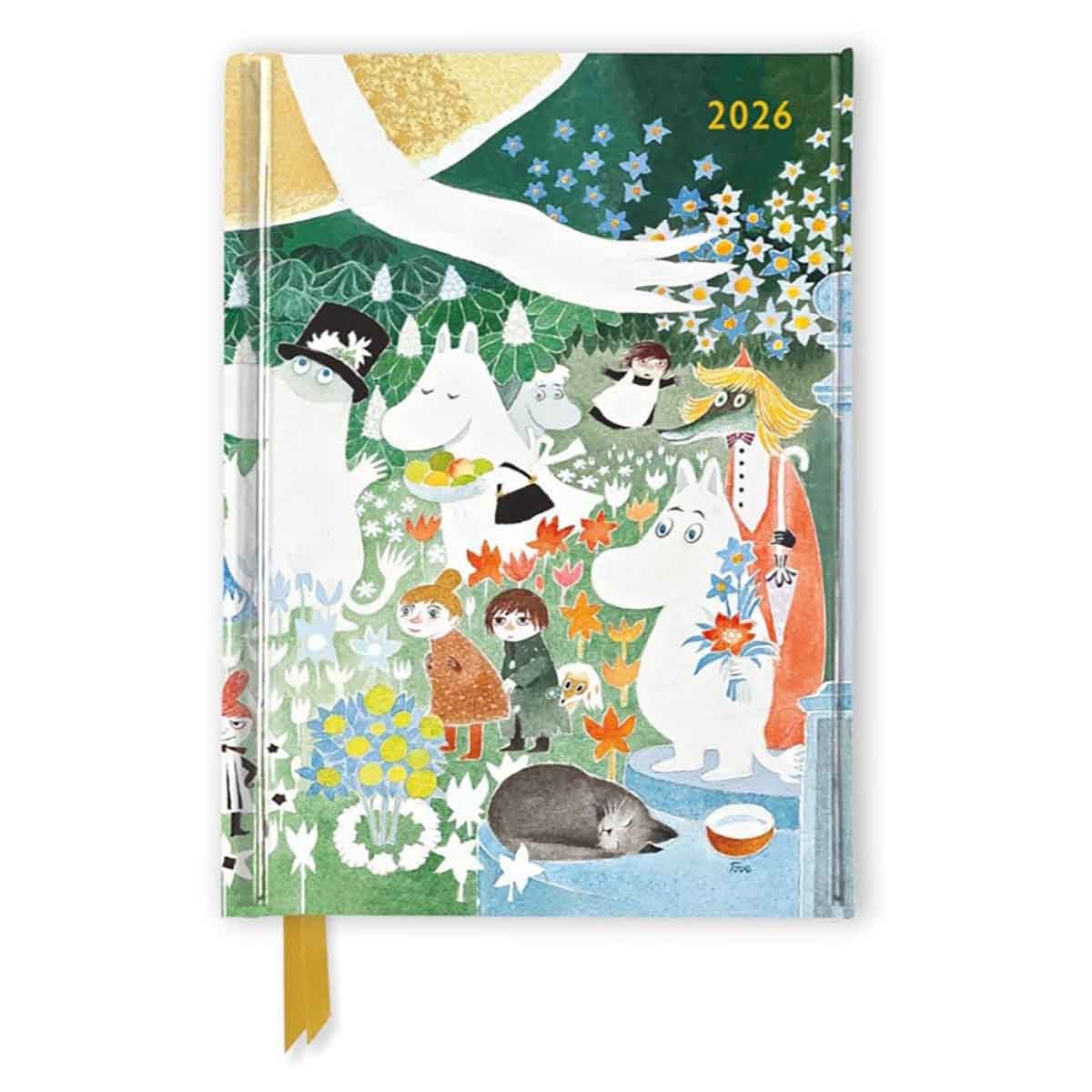 Moomin: Dangerous Journey 2026 Luxury Pocket Diary Planner - Week to View by Flame Tree Studio - 16-09-2025