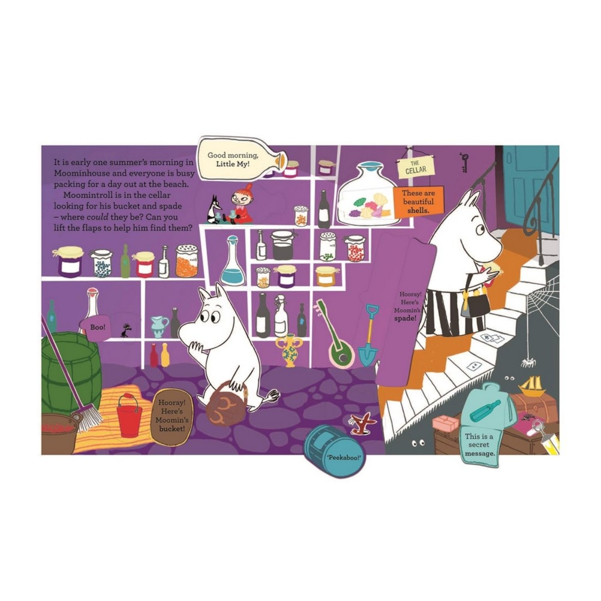 Moomin: كتاب منزل موومين الكبير بطيات تأليف توفه يانسون - 28 أكتوبر 2021