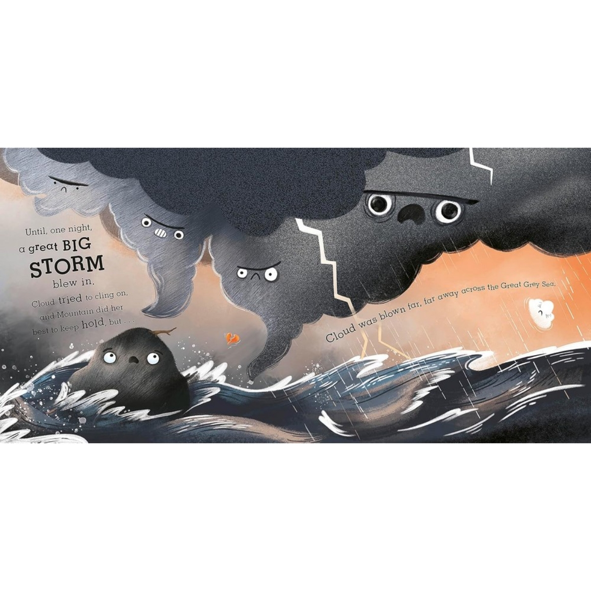 Mountain and Cloud: قصة عن مواجهة القلق وإيجاد الصداقة تأليف جَنا كورل - 4 أبريل 2024