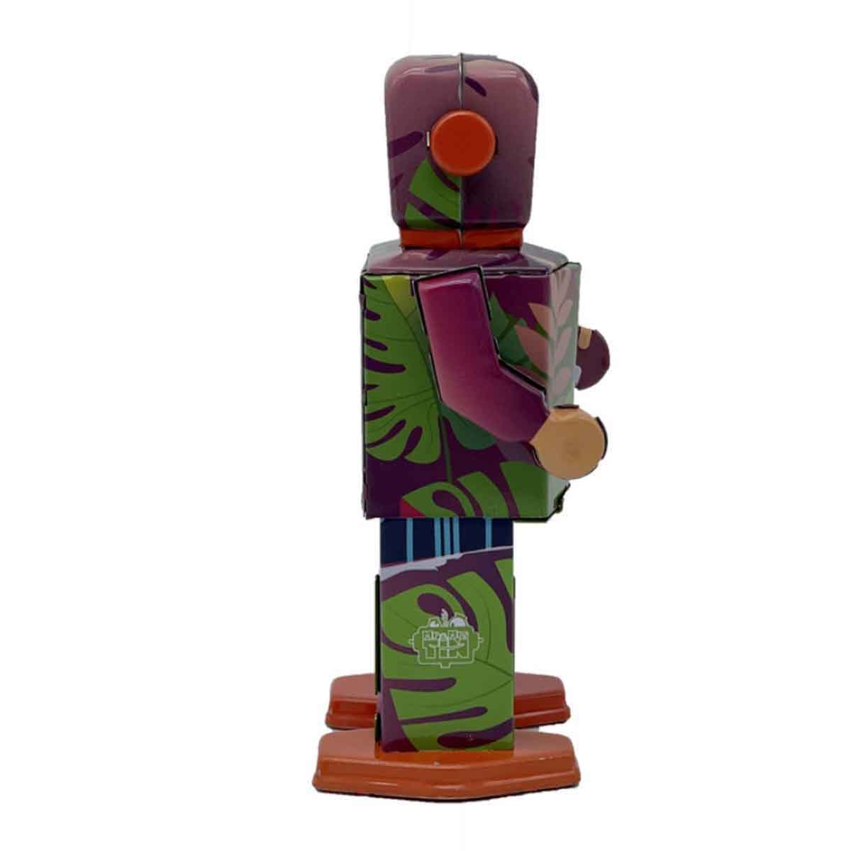 Mr & Mrs Tin 6” Forest Bot Limited Edition Vintage Wind Up Toy Unisex, 3-4 Years