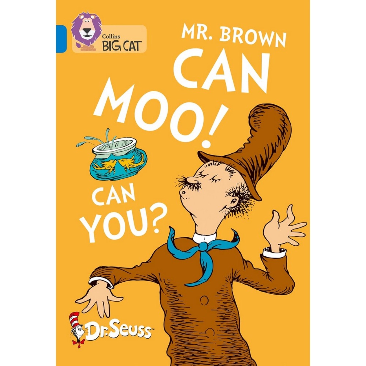 Mr. Brown Can Moo! Can You?: المستوى 04/أزرق تأليف دكتور سوس - 1 أكتوبر 2018