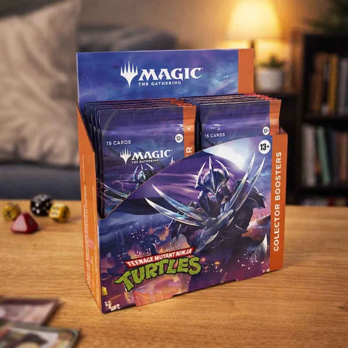 Magic The Gathering Teenage Mutant Ninja Turtles Collector Assorted Booster Pack Unisex, 13+ Years