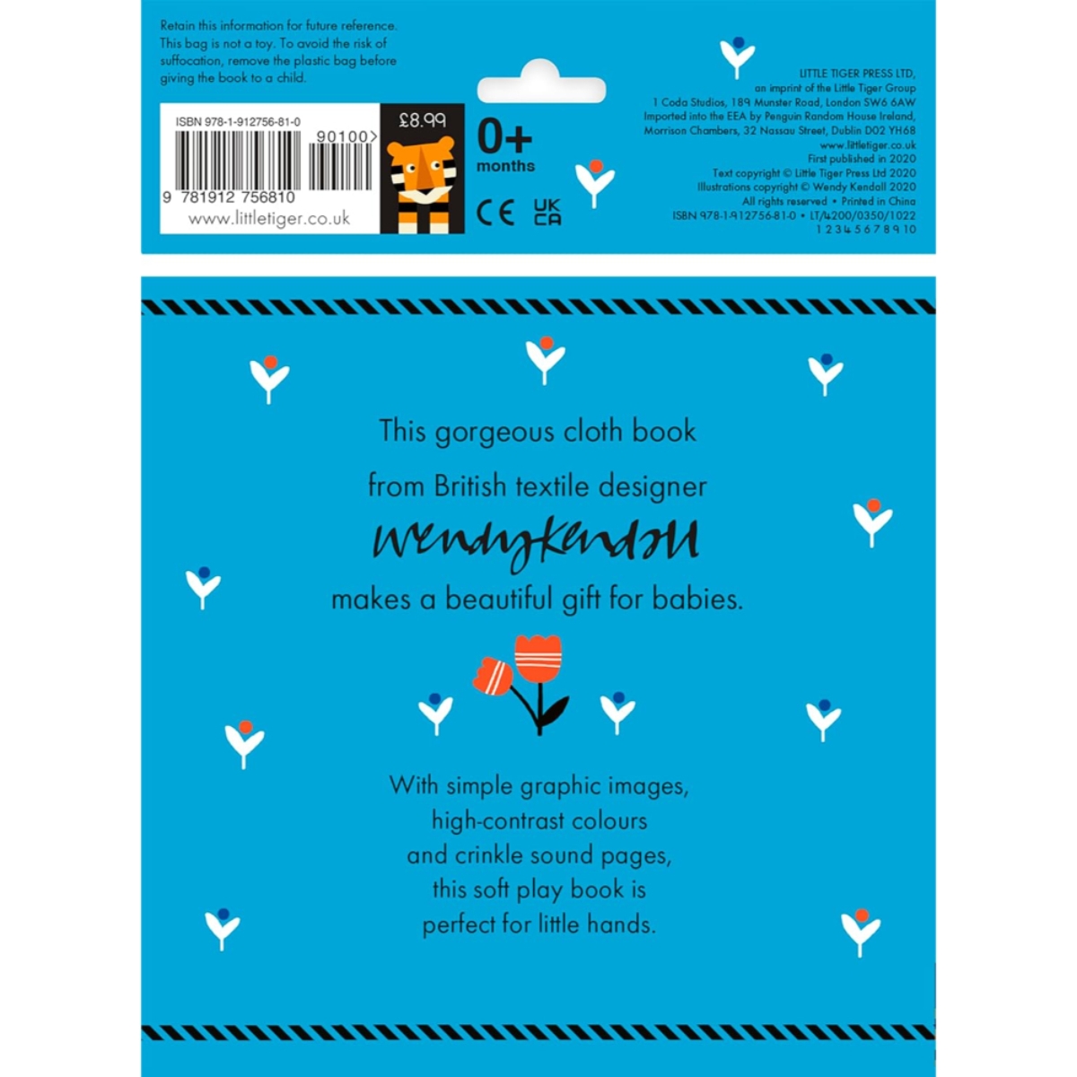 My Baby Animals: كتاب قماشي - عانقني، أحبّني من تأليف ويندي كيندال - 2 فبراير 2023