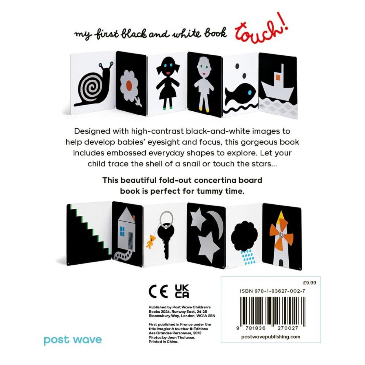 My First Black and White: Touch! by Pascale Estellon - 19 Sep 2024