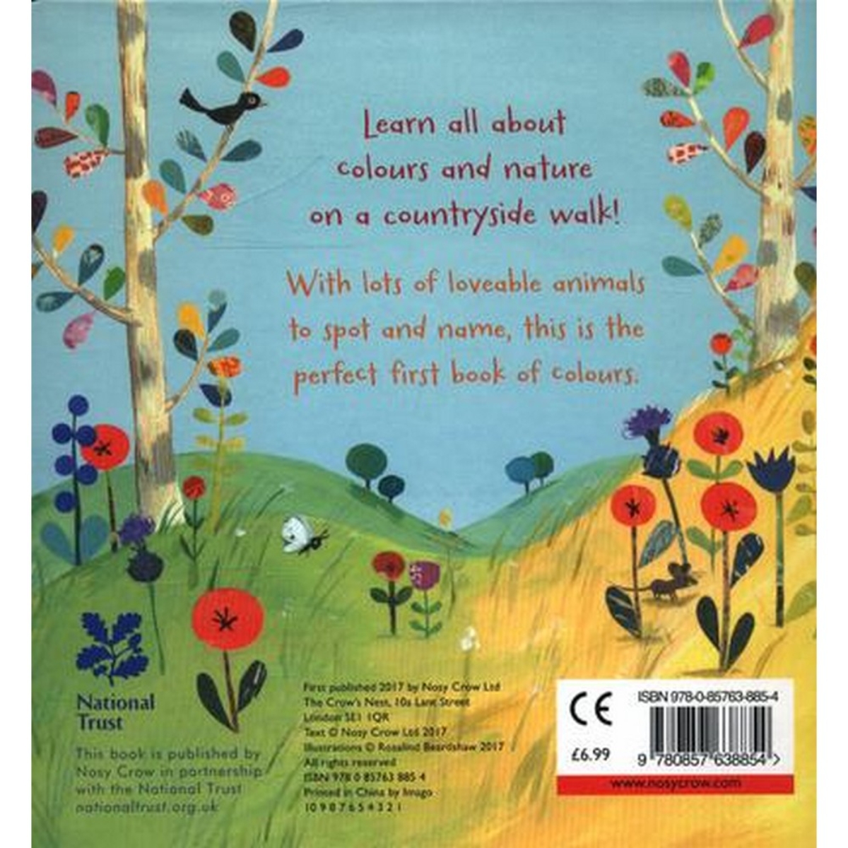 National Trust: Colours, A Walk in the Countryside : الألوان - نزهة في الريف تأليف روزاليند بيردشو - 2 مارس 2017