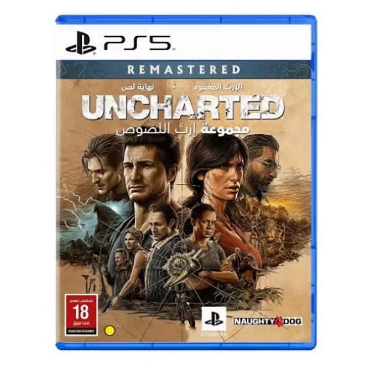 سوني بلايستيشن 5 إصدار الأقراص Blu-Ray نسخة السعودية مع وحدة تحكم دوال سينس لاسلكية باللون الأبيض وباقة ألعاب سبايدر مان مايلز موراليس + فار كراي 6 من يوبيسوفت + أنتشارتد