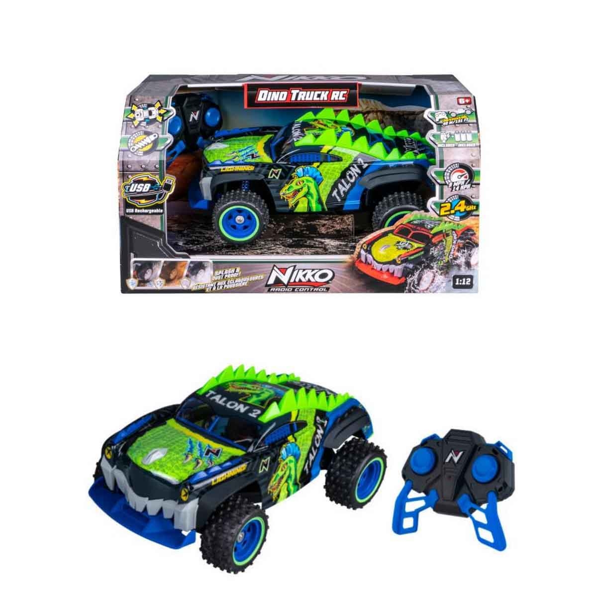 نيكاو شاحنة دينو بتحكم عن بعد متنوعة للأولاد من عمر 5-7 سنوات