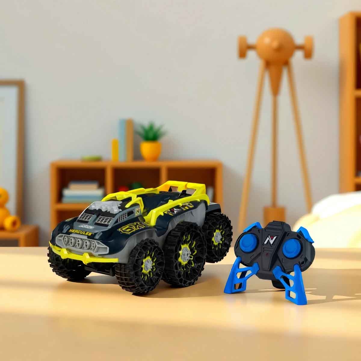 نيـكو هيركوليس سيارة دفع رباعي 6 عجلات للأولاد، عمر 5-7 سنوات