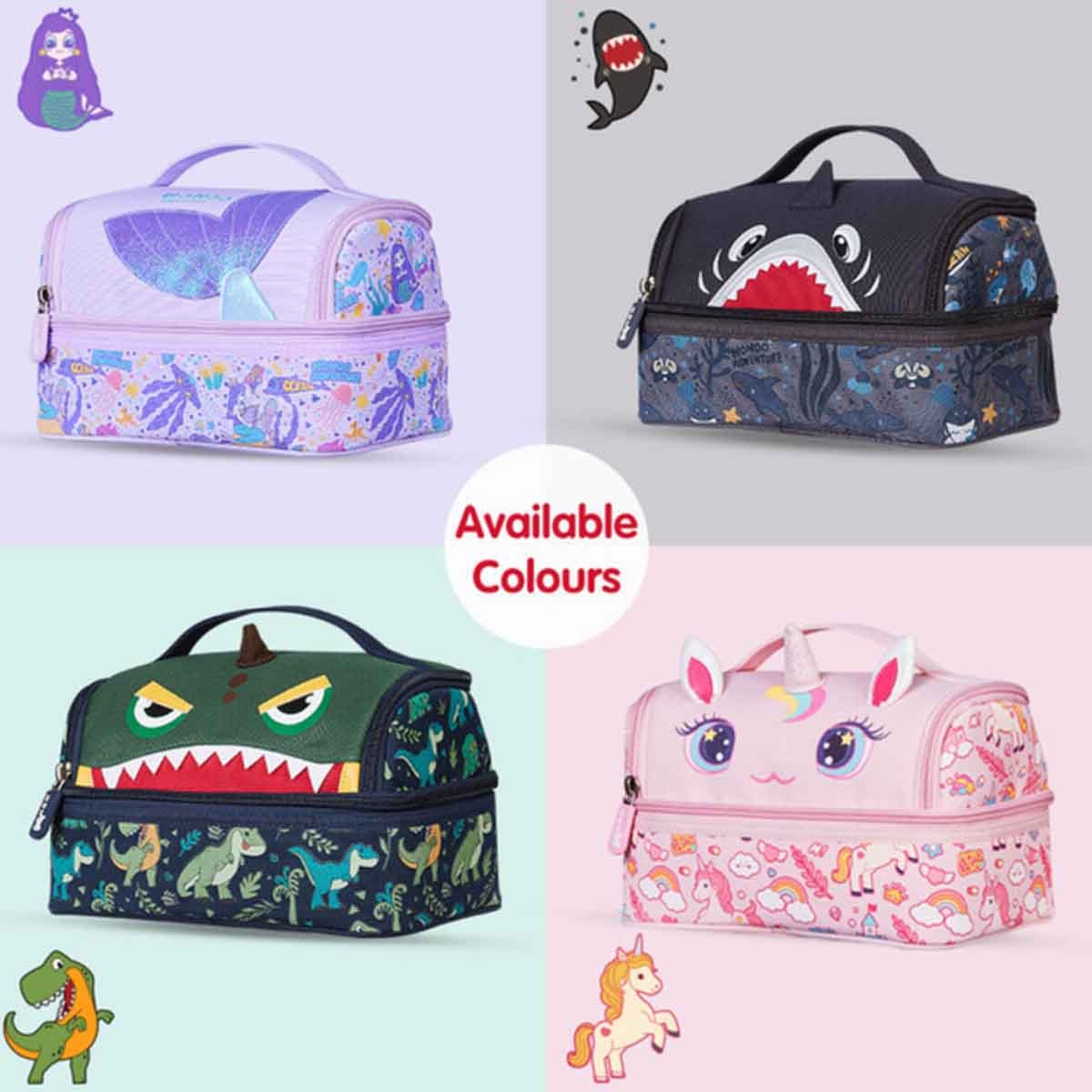 Nohoo Shark Kids Insulated Lunch Bag