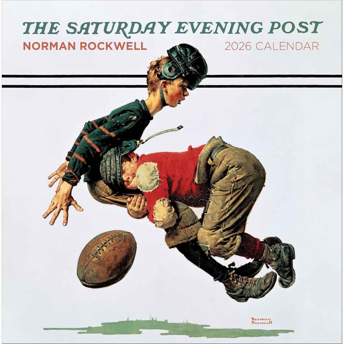 Norman Rockwell: The Saturday Evening Post 2026 Wall Calendar by Rockwell - 15-08-2025