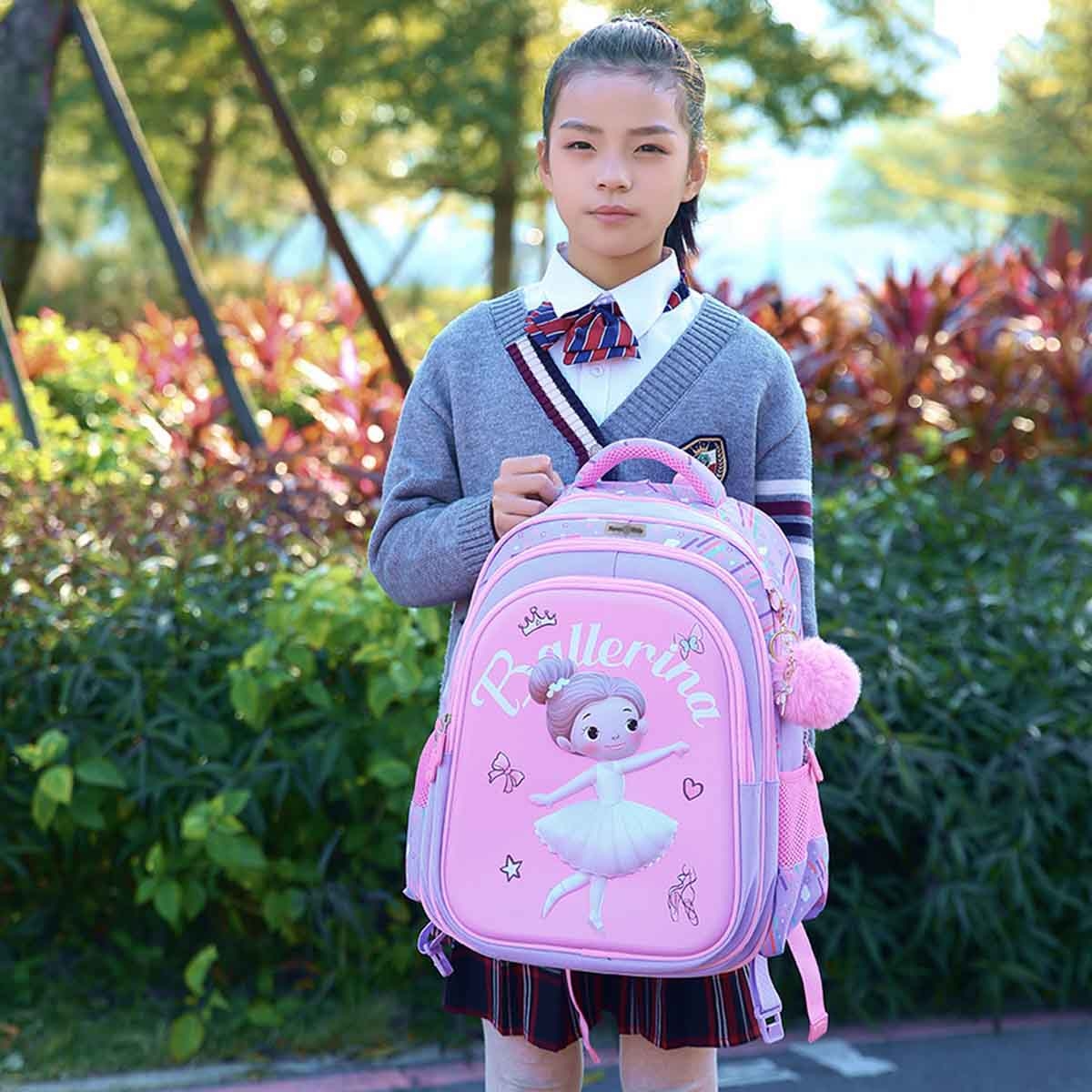 Nova Kids 16.5" Ballerina 3D School Bag