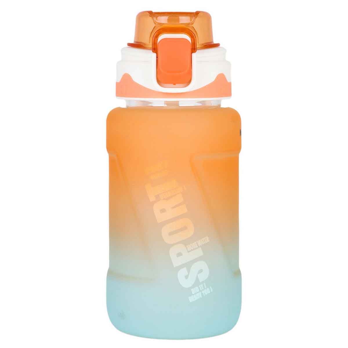 نوفا كيدز زجاجة ماء 550 مل بنفسجي مع شفاط للجنسين، 3-4 سنوات