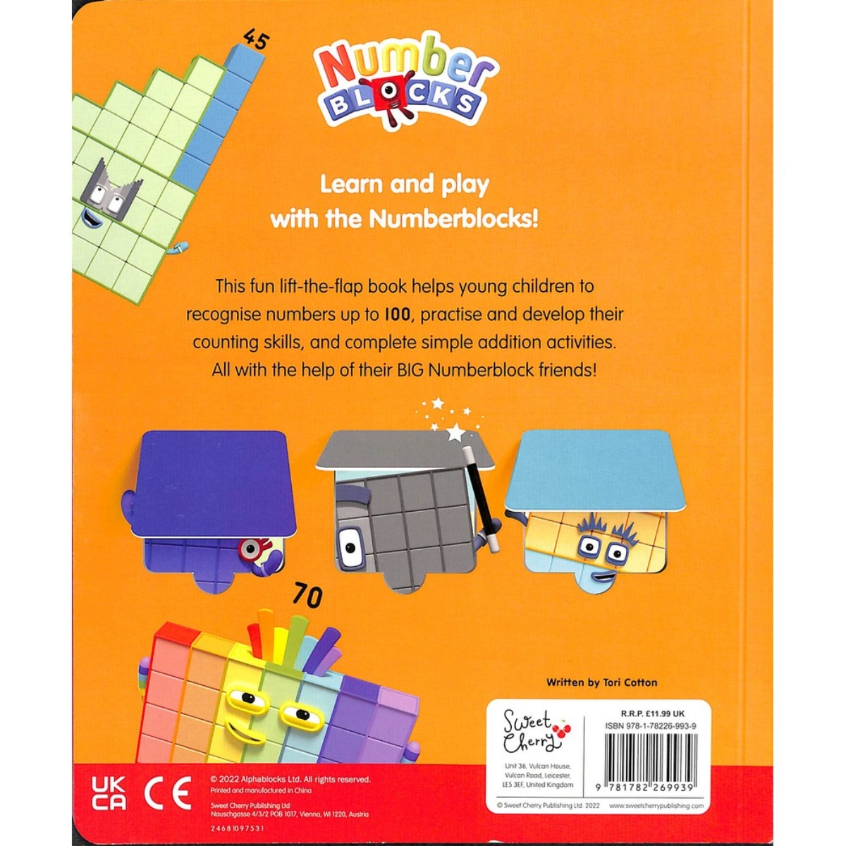 Numberblocks Big Numbers: كتاب برفارف للرفع تأليف نمبر بلوكس - 1 سبتمبر 2022