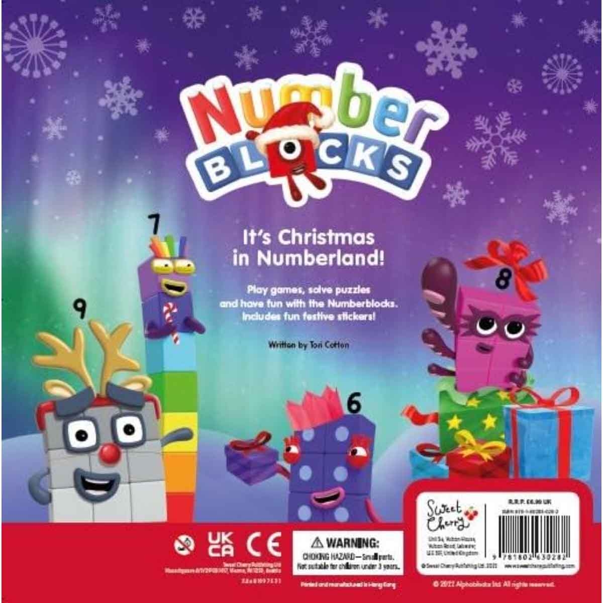 Numberblocks Christmas Sticker Fun by Sweet Cherry Publishing - 13-10-2022