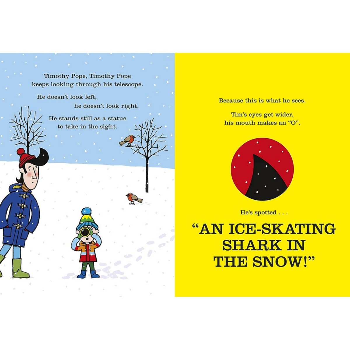 Oh No! Shark In The Snow! by Nick Sharratt - 21 Oct 2021