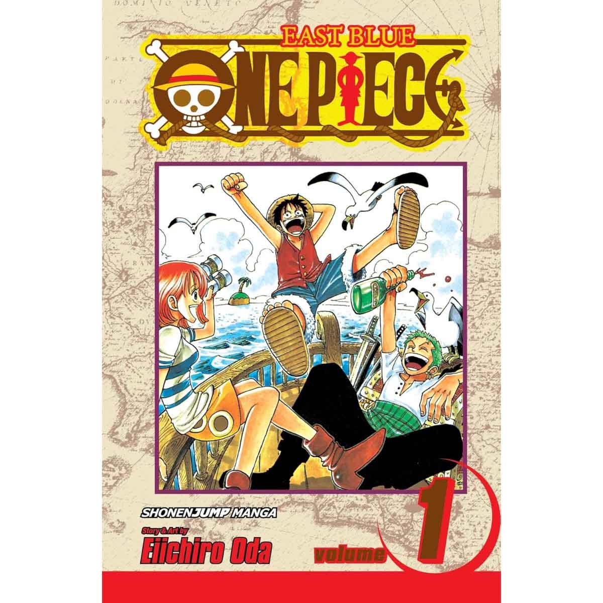 One Piece, Vol. 1 by Eiichiro Oda - 02-09-2003