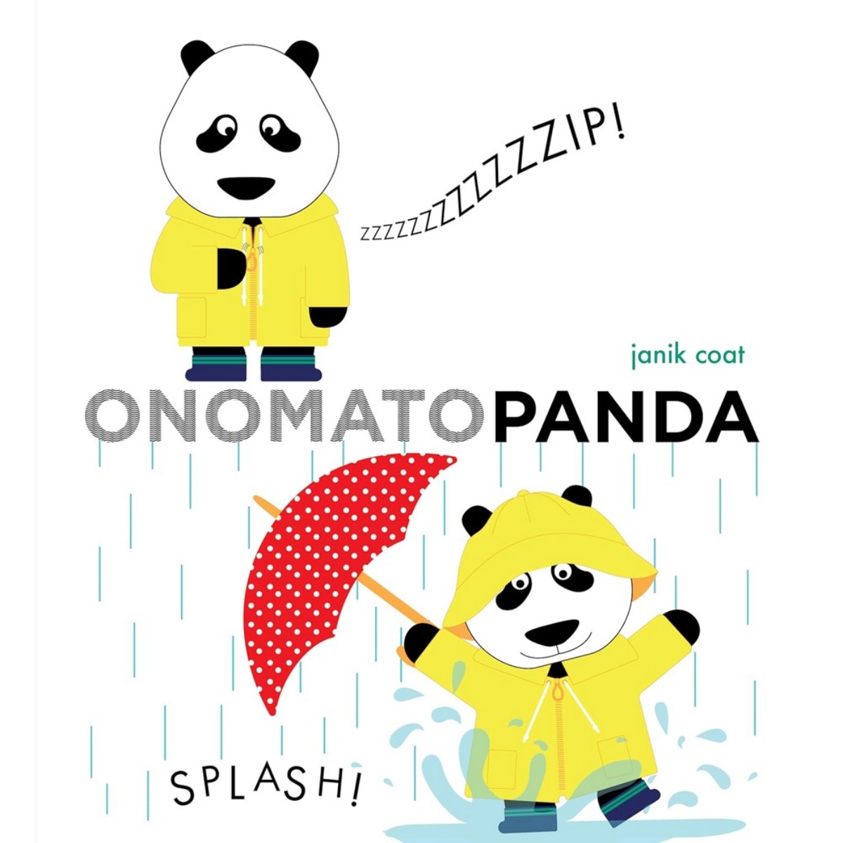 Onomatopanda (A Grammar Zoo Book) : A Board Book by Janik Coat - 16 July 2024