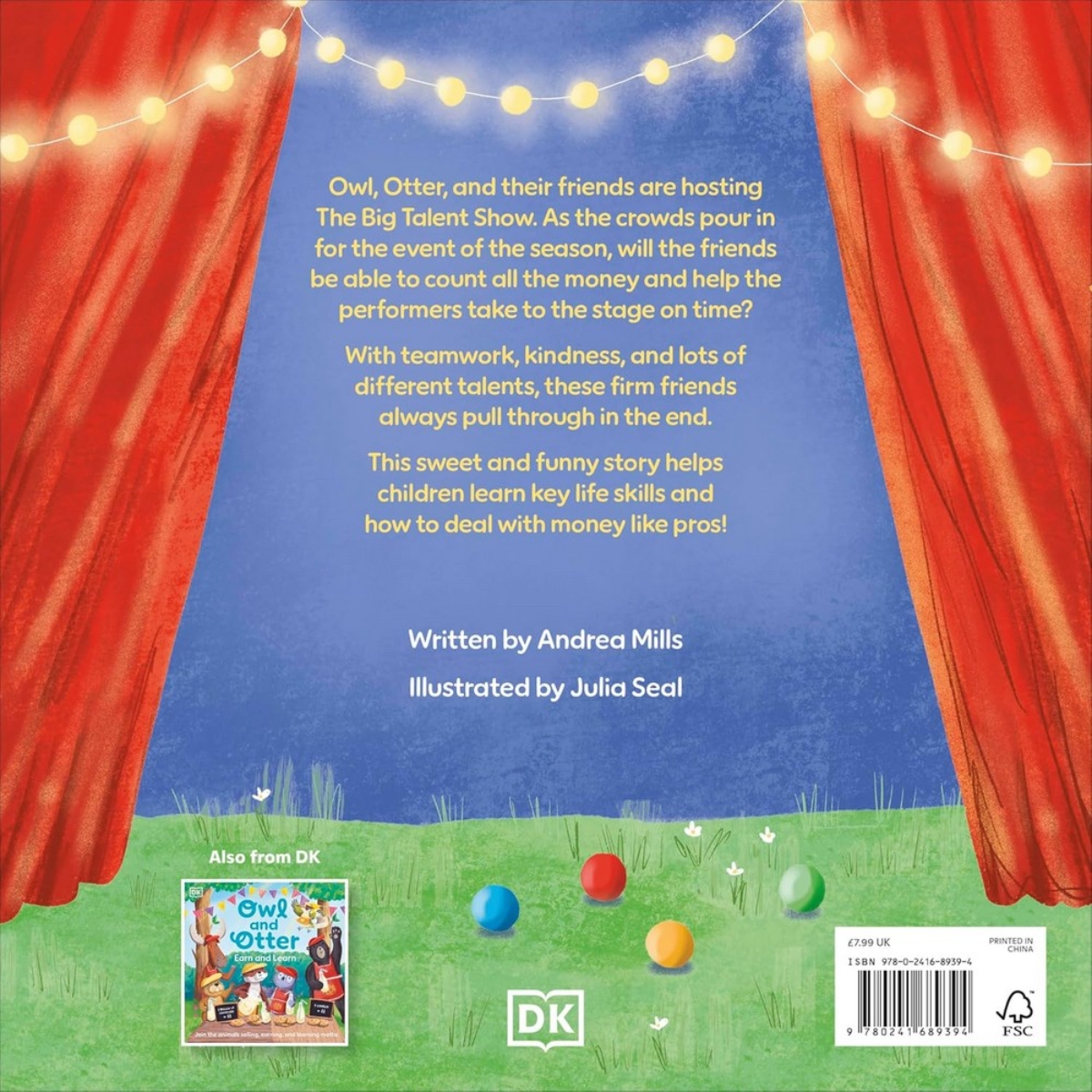 Owl and Otter: The Big Talent Show: أفضل الأشياء في الحياة مجانية! تأليف DK - 5 سبتمبر 2024