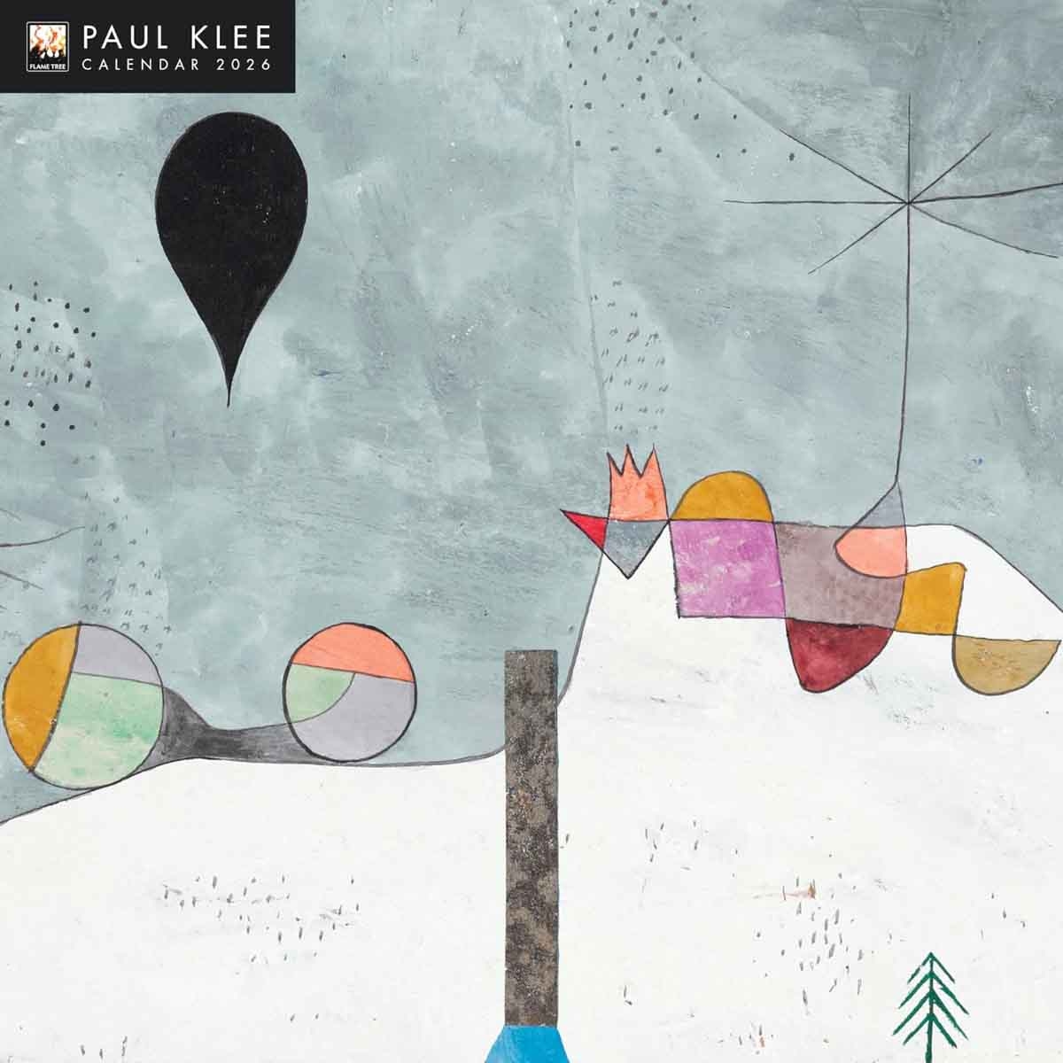 Paul Klee Wall Calendar 2026 (Art Calendar): Original Flame Tree Publishing-Calender