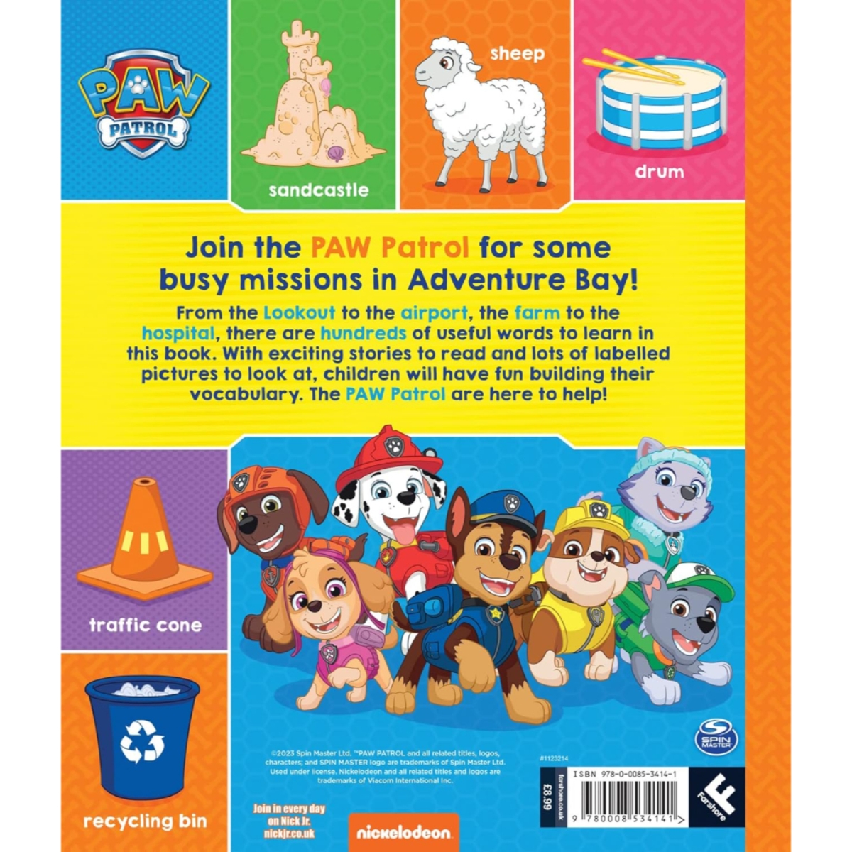 PAW Patrol Big, Busy Word Book من تأليف باو باترول - 30 مارس 2023
