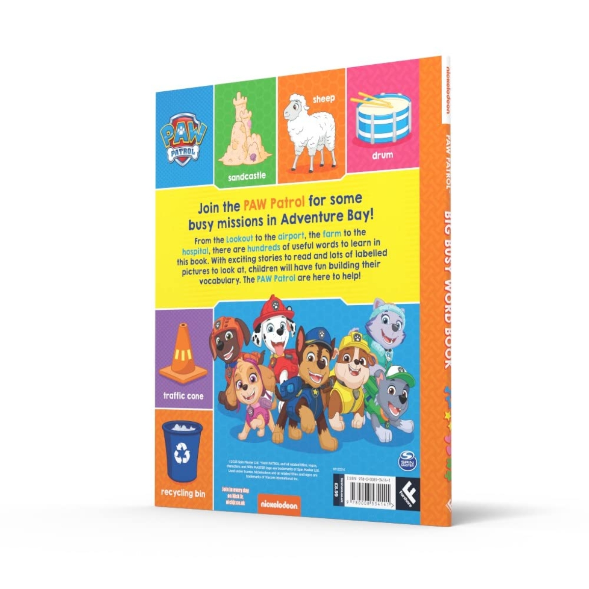 PAW Patrol Big, Busy Word Book من تأليف باو باترول - 30 مارس 2023