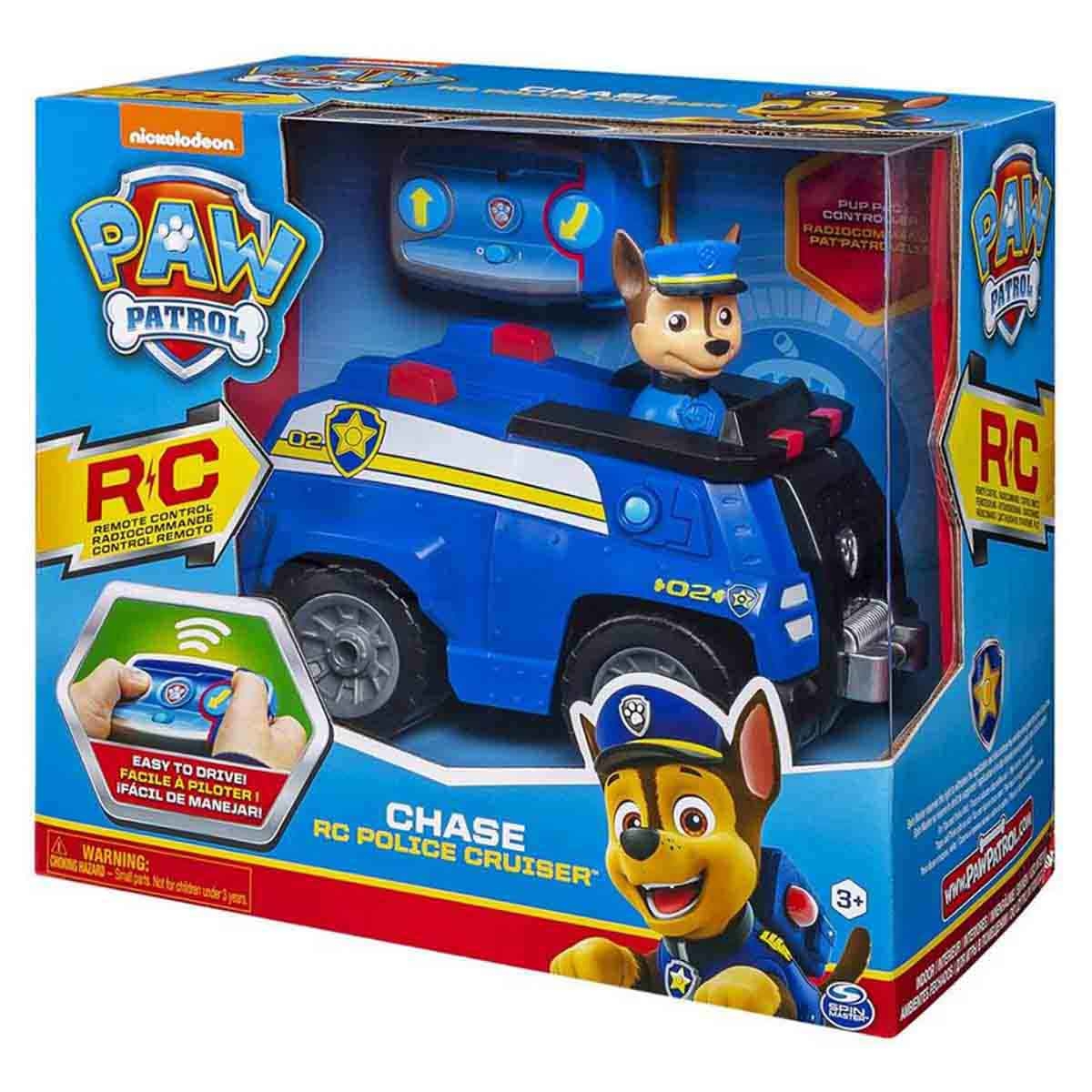 باو باترول سيارة شرطة تشيس بتحكم عن بعد للأولاد والبنات عمر 3-4 سنوات