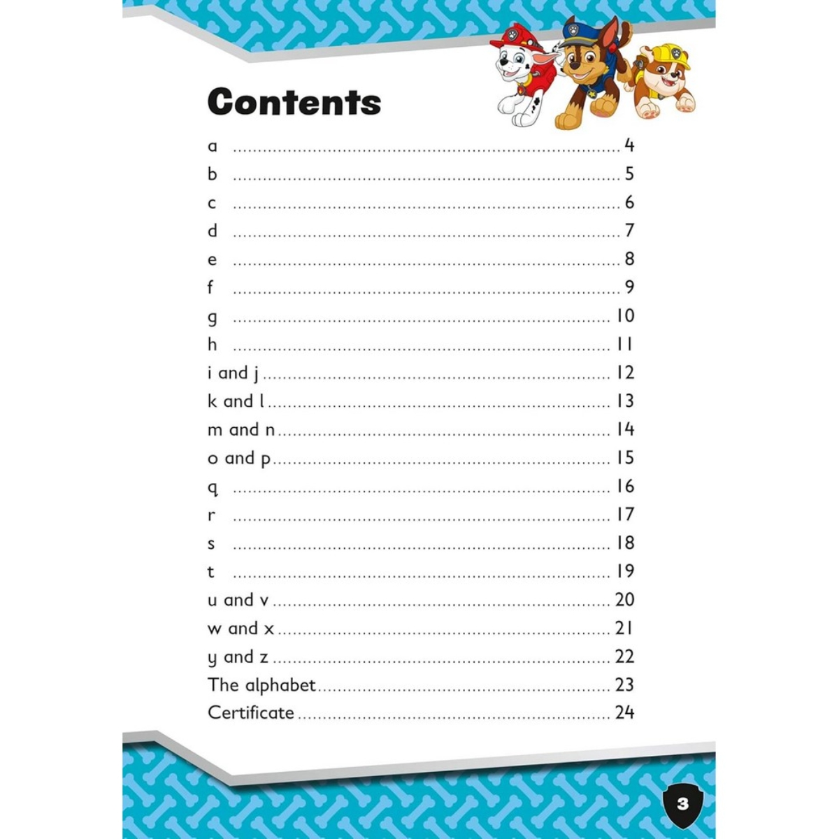 PAW Patrol First Letters Activity Book : Get Set for School! by Collins Preschool - 13 May 2021