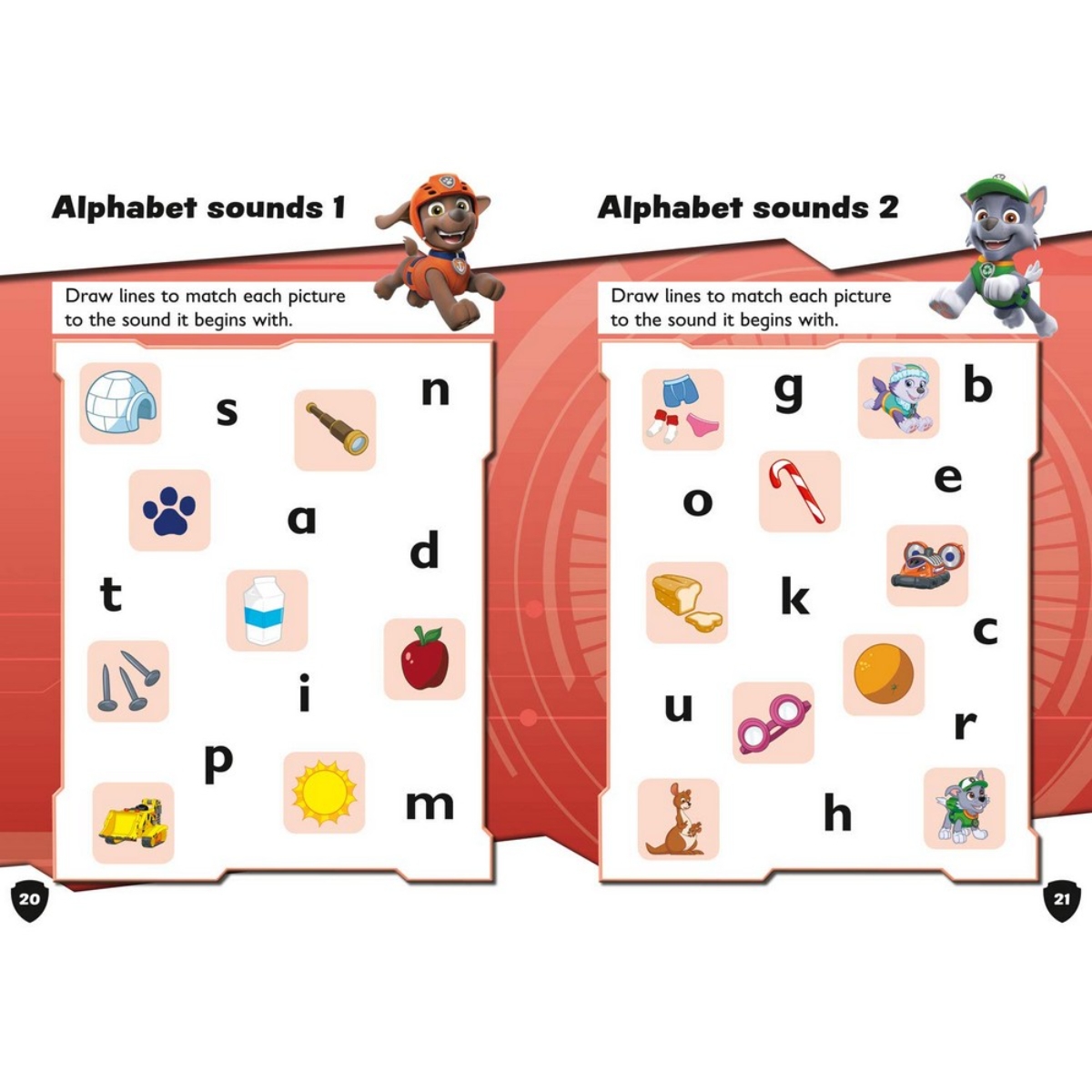 PAW Patrol First Phonics Activity Book : Get Set for School! by Collins Preschool - 13 May 2021