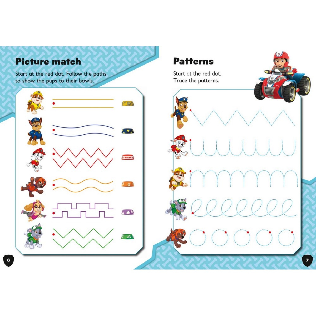 PAW Patrol First Writing Activity Book : استعد للمدرسة! تأليف كولينز بريسكول - 13 مايو 2021