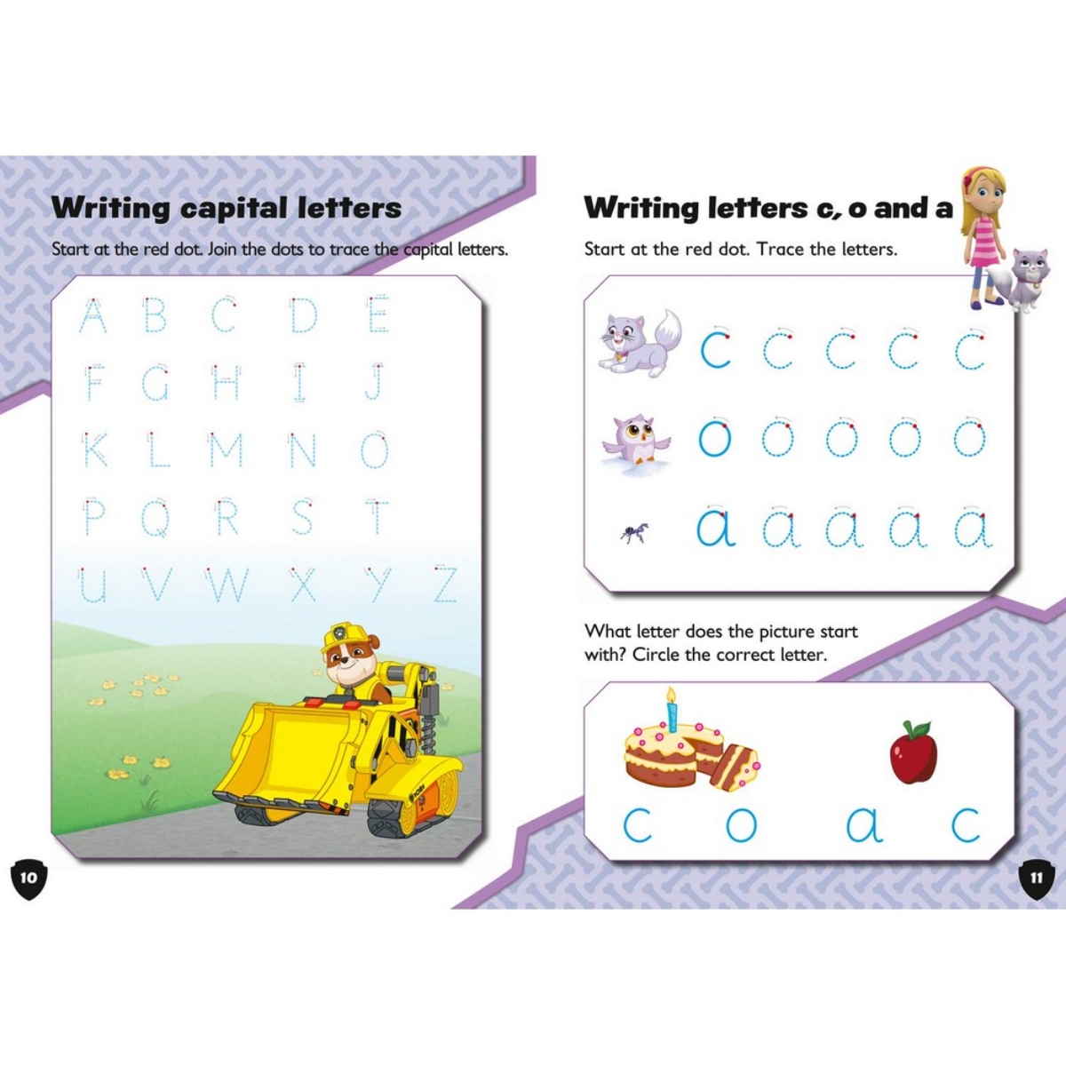 PAW Patrol First Writing Activity Book : استعد للمدرسة! تأليف كولينز بريسكول - 13 مايو 2021